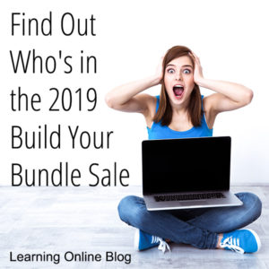 Surprised woman with laptop - Find Out Who's in the 2019 Build Your Bundle Sale