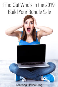 Surprised woman with laptop - Find Out Who's in the 2019 Build Your Bundle Sale