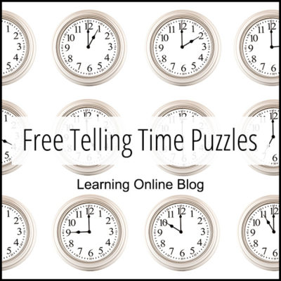 Free Telling Time Puzzles