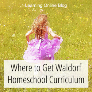 Girl running in a field - Where to Get Waldorf Homeschool Curriculum
