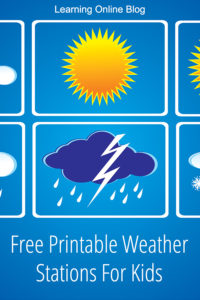 Weather icons - Free Printable Weather Stations For Kids