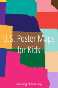 United States map - U.S. Poster Maps for Kids