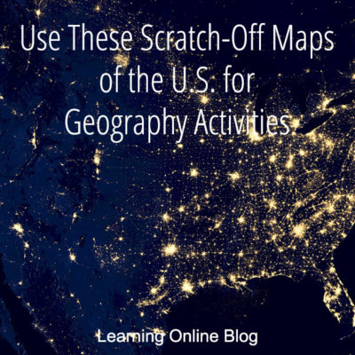 Use These Scratch-Off Maps of the U.S. for Geography Activities