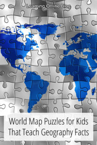 World map puzzle - World Map Puzzles for Kids That Teach Geography Facts