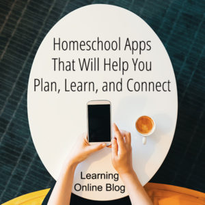 Woman holding cell phone - Homeschool Apps That Will Help You Plan, Learn, and Connect
