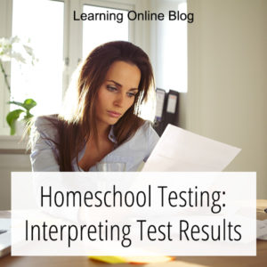 Woman looking at a piece of paper - Homeschool Testing: Interpreting Test Results