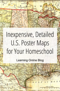 Map of USA - Inexpensive, Detailed U.S. Poster Maps for Your Homeschool