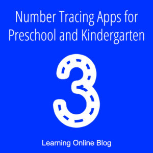 Number 3 - Number Tracing Apps for Preschool and Kindergarten