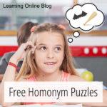 Free Homonym Puzzles