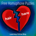 Free Homophone Puzzles