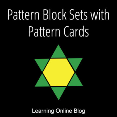 Pattern Block Sets with Pattern Cards