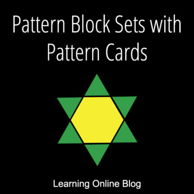 Pattern Block Sets with Pattern Cards
