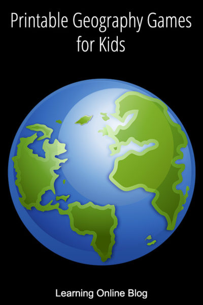 Printable Geography Games for Kids