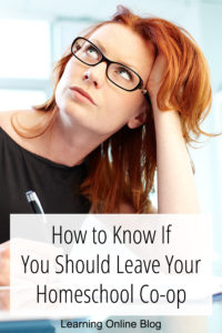 Woman thinking - How to Know If You Should Leave Your Homeschool Co-op