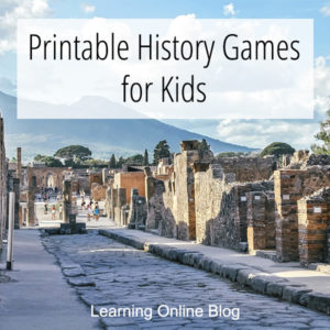 Pompeii - Printable History Games for Kids