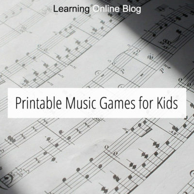 Printable Music Games for Kids