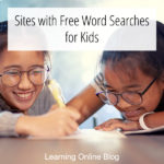 Sites with Free Word Searches for Kids