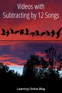 12 birds flying away - Videos with Subtracting by 12 Songs