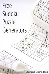 Sudoku puzzles - Free Sudoku Puzzle Generators