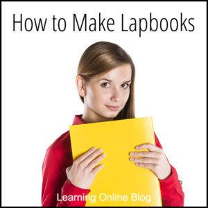 Woman holding file folder - How to Make Lapbooks