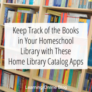 Bookshelf full of books - Keep Track of the Books in Your Homeschool Library with These Home Library Catalog Apps