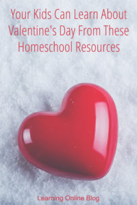 Heart in the snow - Your Kids Can Learn About Valentine's Day From These Homeschool Resources