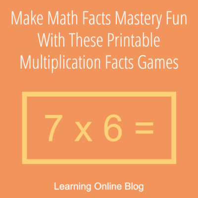 Make Math Facts Mastery Fun With These Printable Multiplication Facts Games