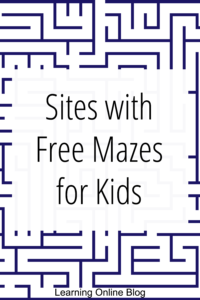 Maze - Sites with Free Mazes for Kids
