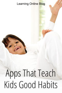 Boy waking up - Apps That Teach Kids Good Habits