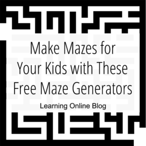 Maze - Make Mazes for Your Kids with These Free Maze Generators