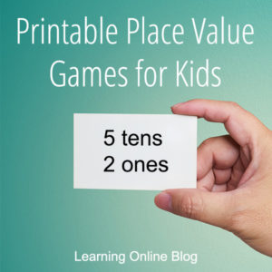 Place value card - Printable Place Value Games for Kids