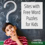 Sites with Free Word Puzzles for Kids