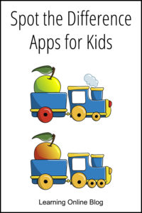 Two toy trains - Spot the Difference Apps for Kids