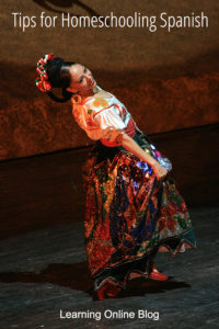 Spanish dancer - Tips for Homeschooling Spanish