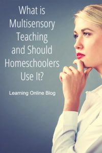 Woman thinking - What is Multisensory Teaching and Should Homeschoolers Use It?