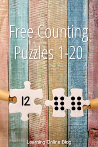 Free Counting Puzzles 1-20