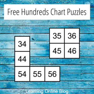 Free Hundreds Chart Puzzles